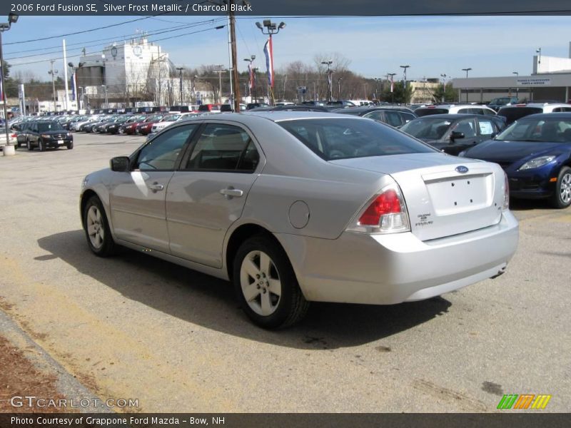 Silver Frost Metallic / Charcoal Black 2006 Ford Fusion SE
