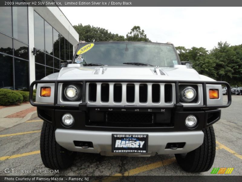 Limited Edition Silver Ice / Ebony Black 2009 Hummer H2 SUV Silver Ice