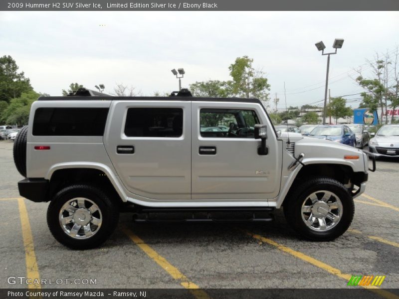 Limited Edition Silver Ice / Ebony Black 2009 Hummer H2 SUV Silver Ice