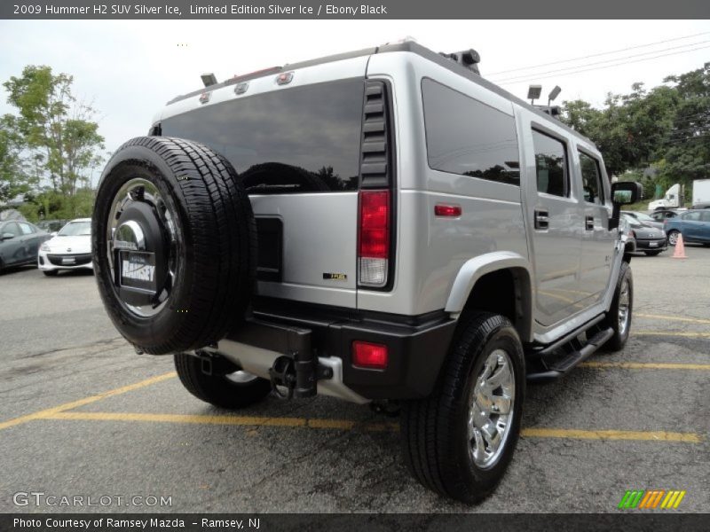 Limited Edition Silver Ice / Ebony Black 2009 Hummer H2 SUV Silver Ice