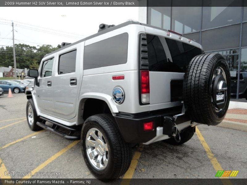 Limited Edition Silver Ice / Ebony Black 2009 Hummer H2 SUV Silver Ice