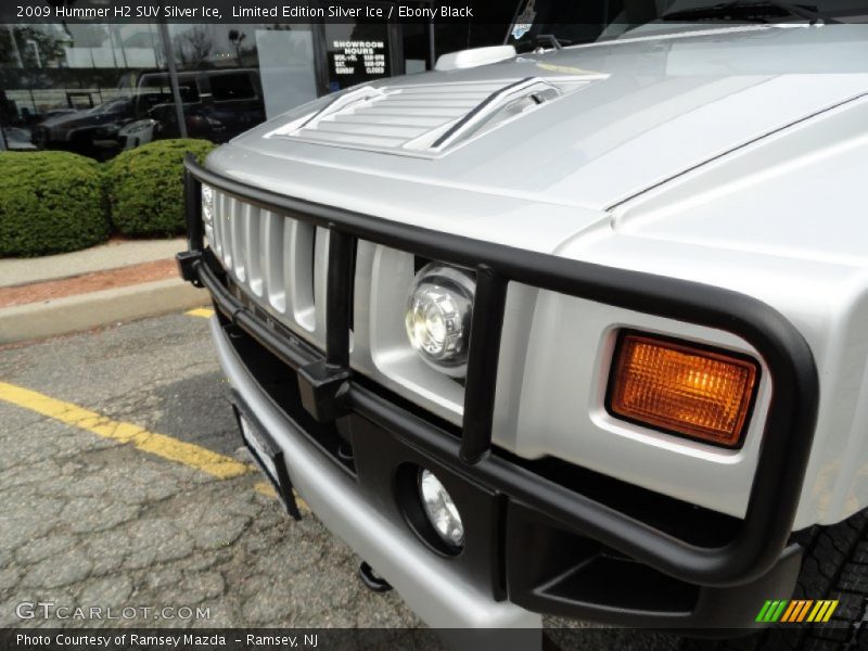 Limited Edition Silver Ice / Ebony Black 2009 Hummer H2 SUV Silver Ice