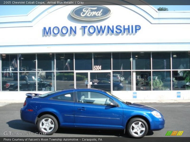 Arrival Blue Metallic / Gray 2005 Chevrolet Cobalt Coupe