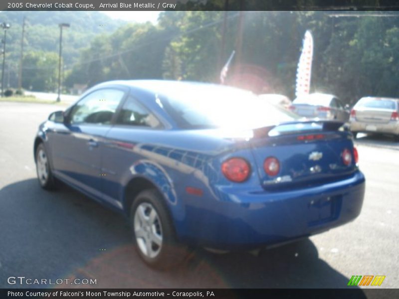 Arrival Blue Metallic / Gray 2005 Chevrolet Cobalt Coupe