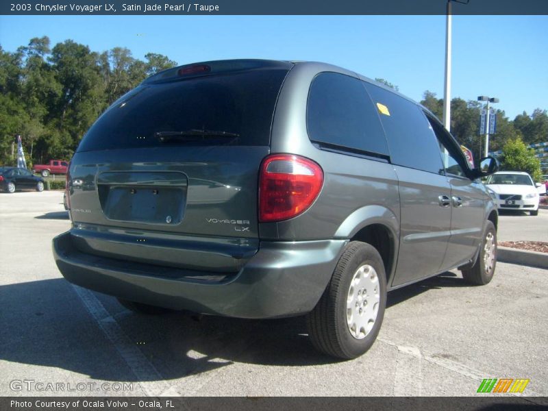 Satin Jade Pearl / Taupe 2003 Chrysler Voyager LX