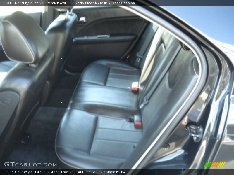 Tuxedo Black Metallic / Dark Charcoal 2010 Mercury Milan V6 Premier AWD