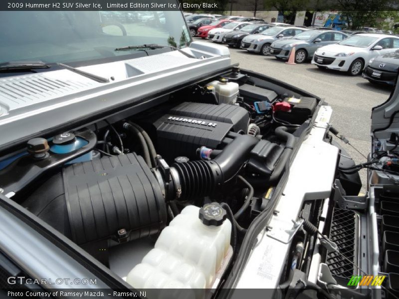  2009 H2 SUV Silver Ice Engine - 6.2 Liter Flexible Fuel VVT Vortec V8
