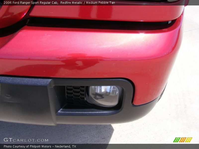 Redfire Metallic / Medium Pebble Tan 2006 Ford Ranger Sport Regular Cab