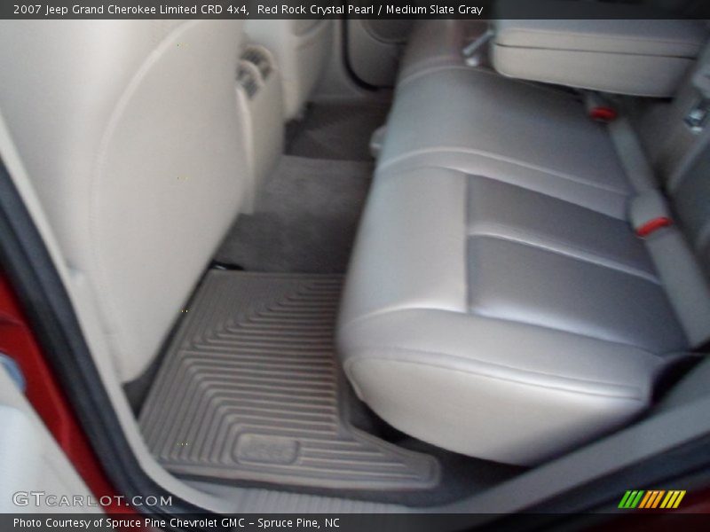 Red Rock Crystal Pearl / Medium Slate Gray 2007 Jeep Grand Cherokee Limited CRD 4x4