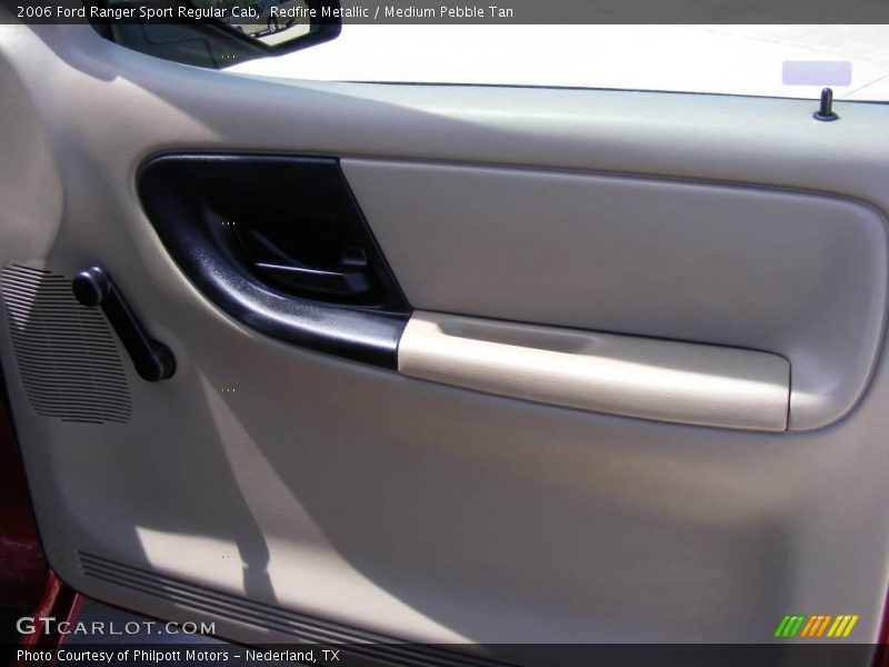 Redfire Metallic / Medium Pebble Tan 2006 Ford Ranger Sport Regular Cab