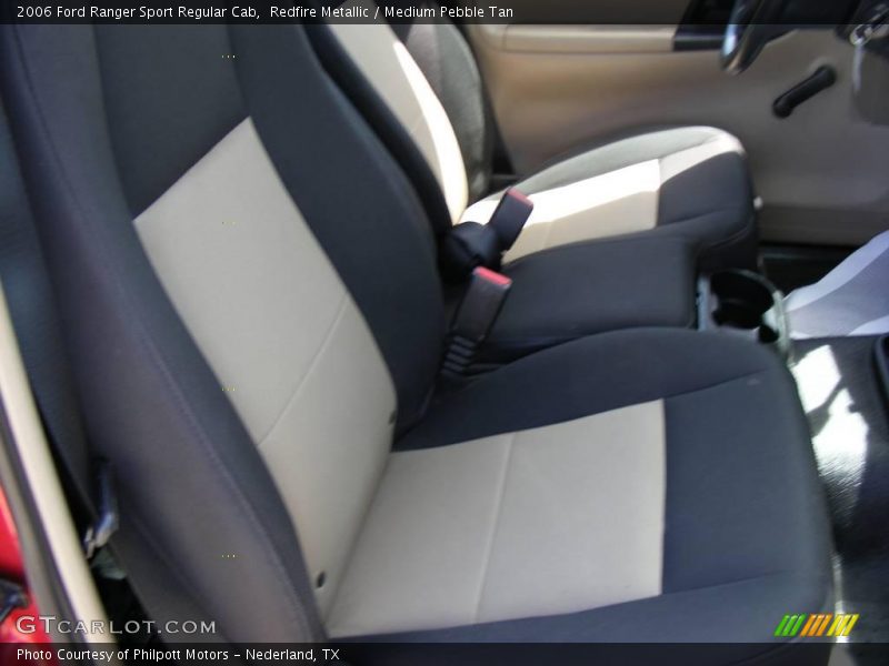 Redfire Metallic / Medium Pebble Tan 2006 Ford Ranger Sport Regular Cab