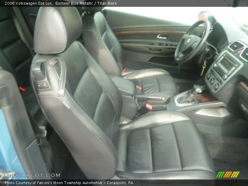 Eismeer Blue Metallic / Titan Black 2008 Volkswagen Eos Lux