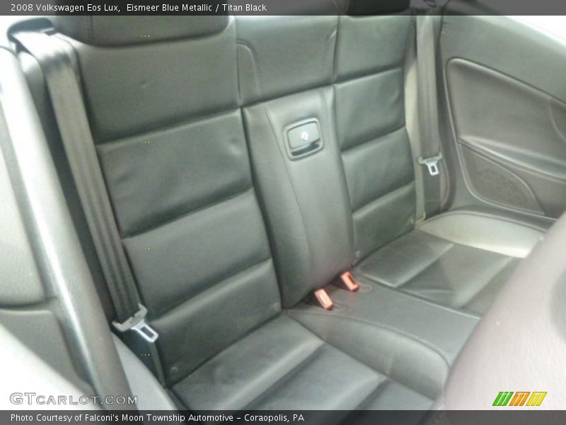 Eismeer Blue Metallic / Titan Black 2008 Volkswagen Eos Lux