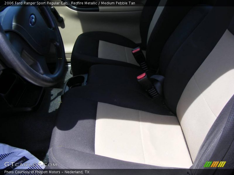 Redfire Metallic / Medium Pebble Tan 2006 Ford Ranger Sport Regular Cab