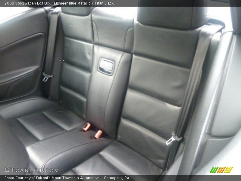 Eismeer Blue Metallic / Titan Black 2008 Volkswagen Eos Lux