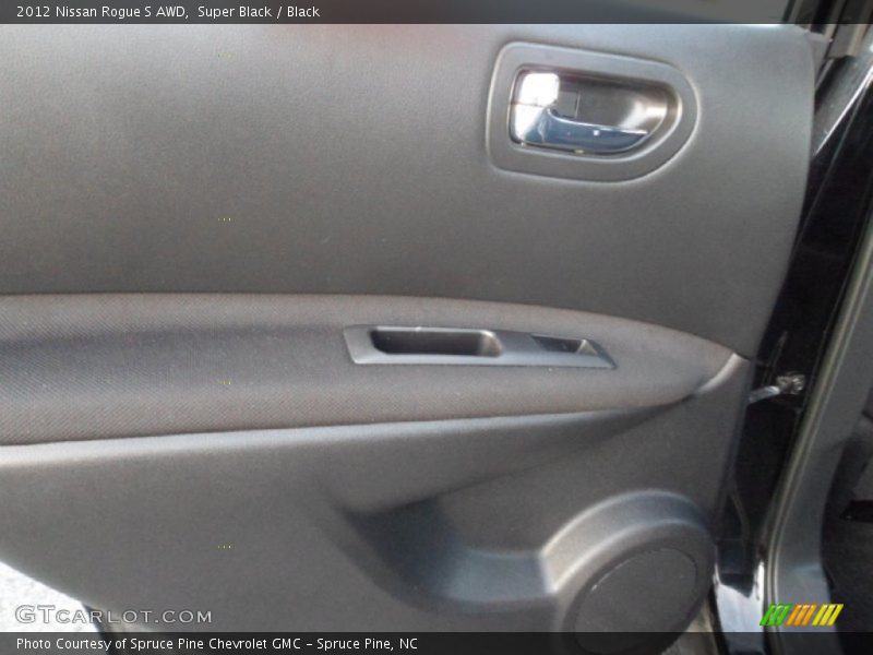 Super Black / Black 2012 Nissan Rogue S AWD