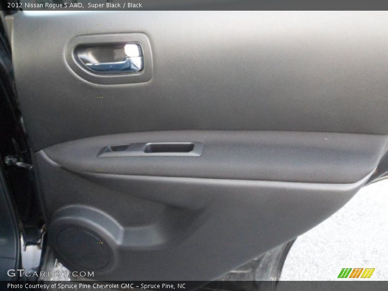 Super Black / Black 2012 Nissan Rogue S AWD