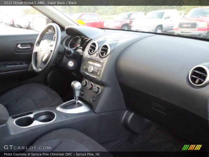 Super Black / Black 2012 Nissan Rogue S AWD