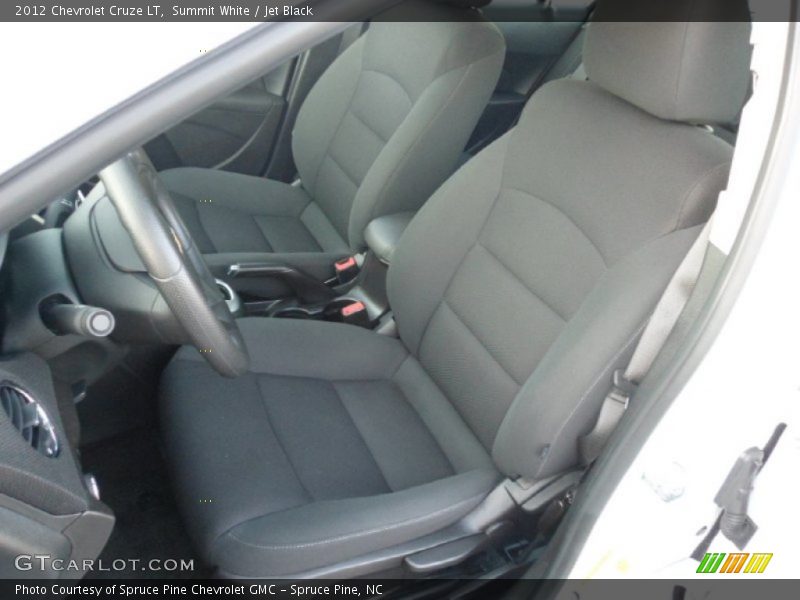 Summit White / Jet Black 2012 Chevrolet Cruze LT