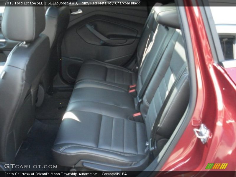 Ruby Red Metallic / Charcoal Black 2013 Ford Escape SEL 1.6L EcoBoost 4WD