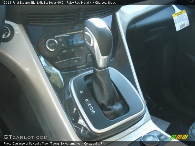Ruby Red Metallic / Charcoal Black 2013 Ford Escape SEL 1.6L EcoBoost 4WD