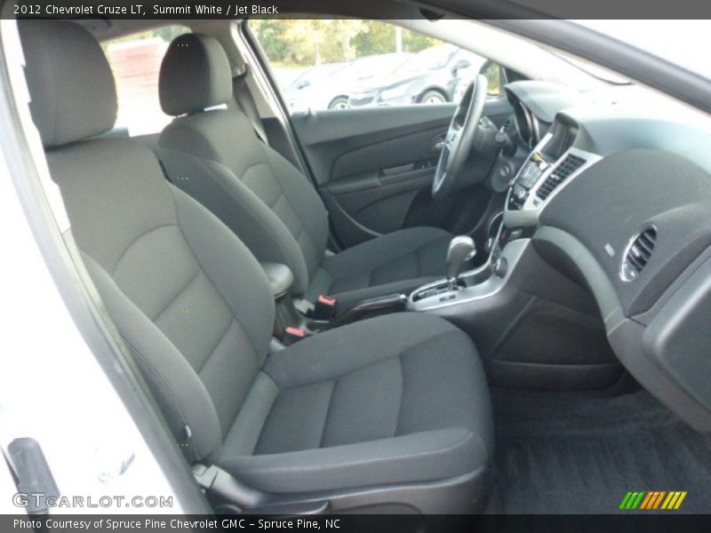 Summit White / Jet Black 2012 Chevrolet Cruze LT