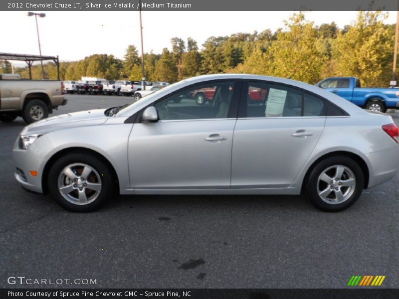 Silver Ice Metallic / Medium Titanium 2012 Chevrolet Cruze LT
