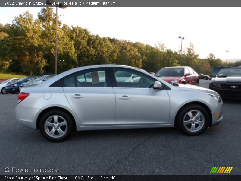 Silver Ice Metallic / Medium Titanium 2012 Chevrolet Cruze LT
