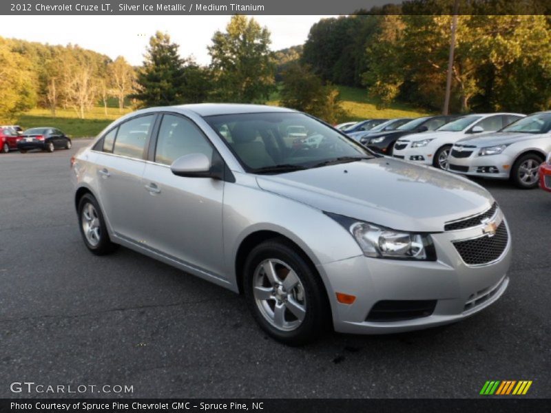 Silver Ice Metallic / Medium Titanium 2012 Chevrolet Cruze LT