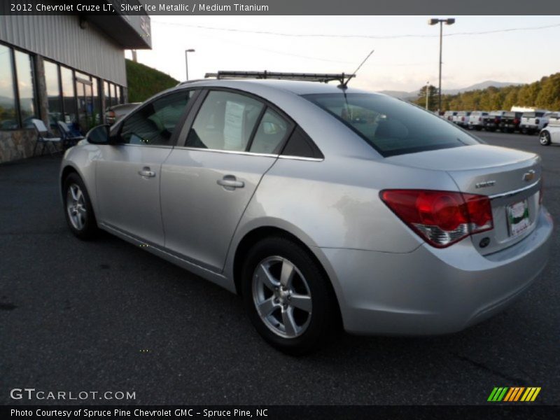 Silver Ice Metallic / Medium Titanium 2012 Chevrolet Cruze LT