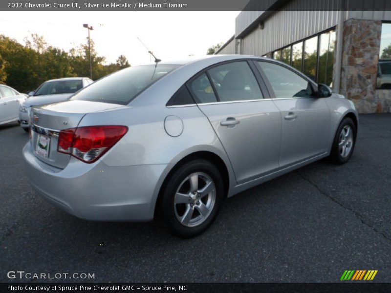 Silver Ice Metallic / Medium Titanium 2012 Chevrolet Cruze LT