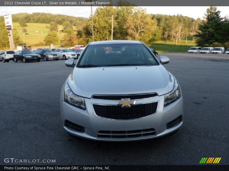 Silver Ice Metallic / Medium Titanium 2012 Chevrolet Cruze LT
