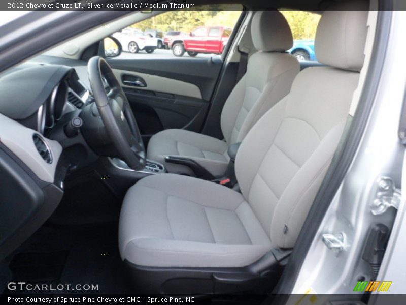 Silver Ice Metallic / Medium Titanium 2012 Chevrolet Cruze LT