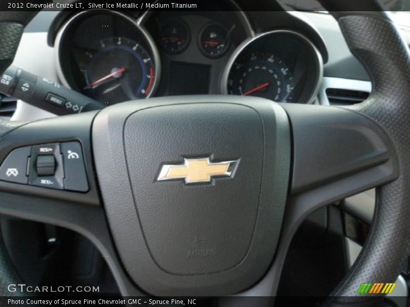 Silver Ice Metallic / Medium Titanium 2012 Chevrolet Cruze LT