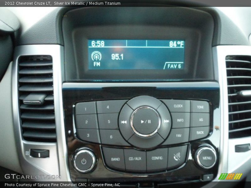 Silver Ice Metallic / Medium Titanium 2012 Chevrolet Cruze LT