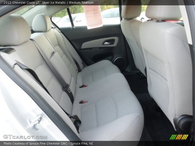 Silver Ice Metallic / Medium Titanium 2012 Chevrolet Cruze LT