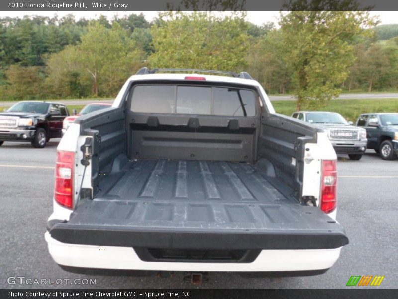 White / Gray 2010 Honda Ridgeline RTL