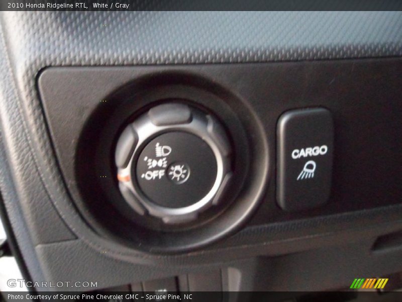 White / Gray 2010 Honda Ridgeline RTL