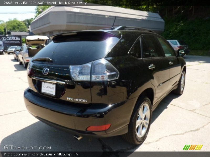 Black Onyx / Ivory 2008 Lexus RX 400h AWD Hybrid