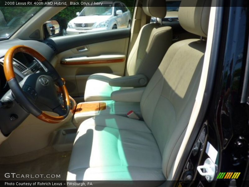 Black Onyx / Ivory 2008 Lexus RX 400h AWD Hybrid