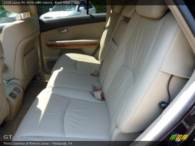 Black Onyx / Ivory 2008 Lexus RX 400h AWD Hybrid