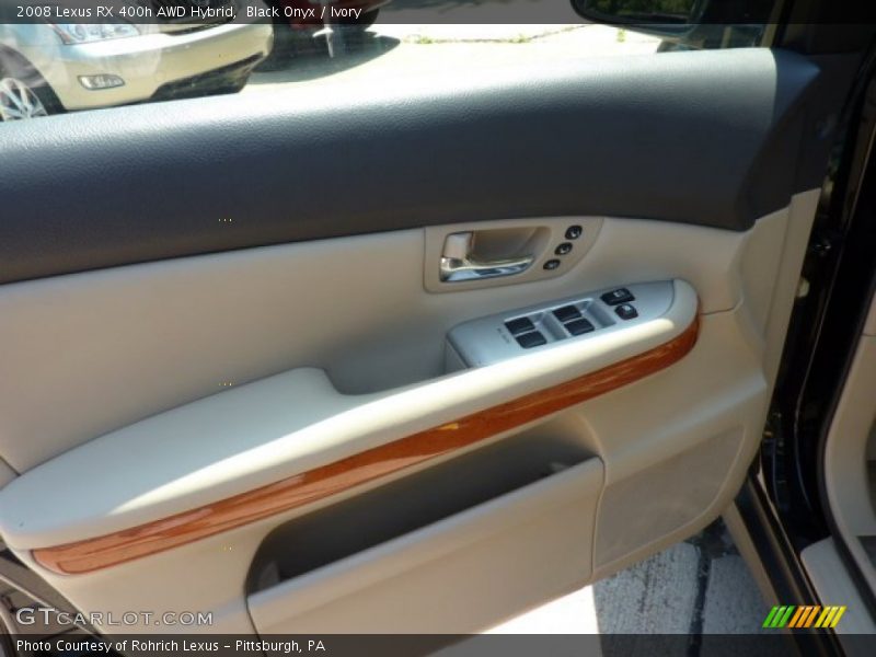 Black Onyx / Ivory 2008 Lexus RX 400h AWD Hybrid