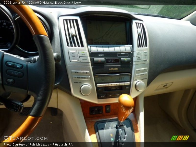 Black Onyx / Ivory 2008 Lexus RX 400h AWD Hybrid