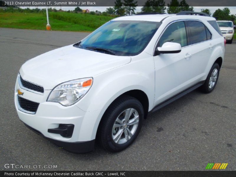 Summit White / Jet Black 2013 Chevrolet Equinox LT
