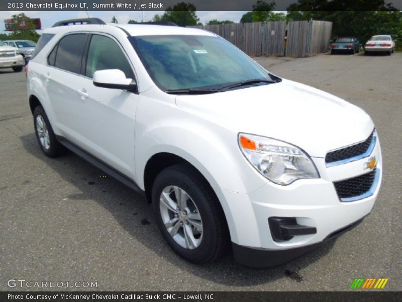 Summit White / Jet Black 2013 Chevrolet Equinox LT
