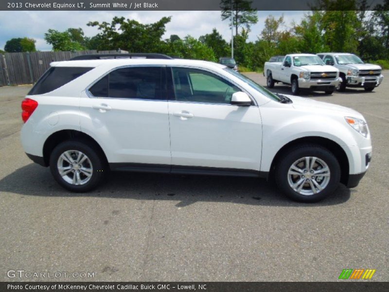 Summit White / Jet Black 2013 Chevrolet Equinox LT