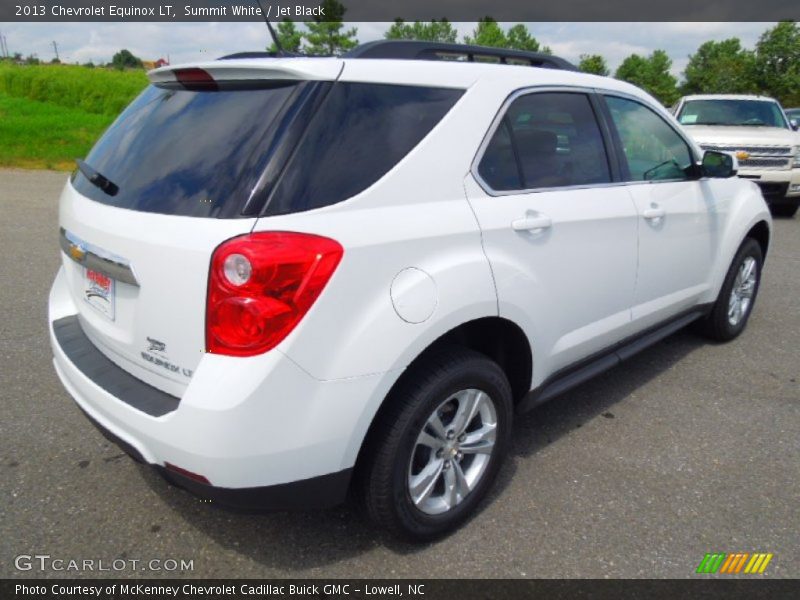 Summit White / Jet Black 2013 Chevrolet Equinox LT