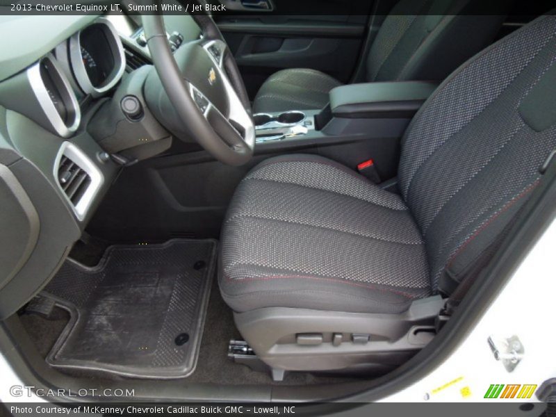 Summit White / Jet Black 2013 Chevrolet Equinox LT