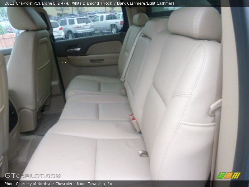 White Diamond Tricoat / Dark Cashmere/Light Cashmere 2012 Chevrolet Avalanche LTZ 4x4