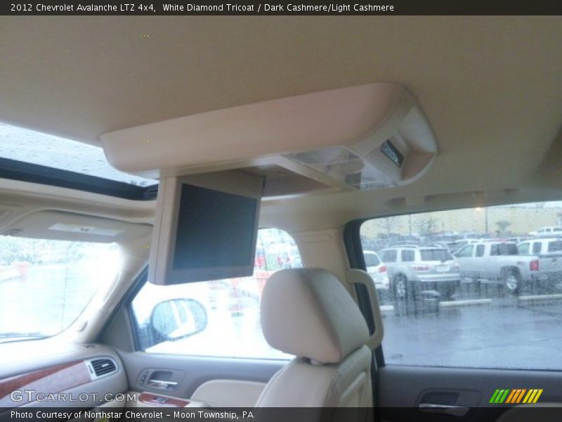 White Diamond Tricoat / Dark Cashmere/Light Cashmere 2012 Chevrolet Avalanche LTZ 4x4